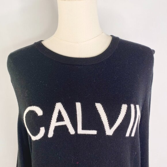 Calvin Klein Jeans - Black Knit  Sweater - Picture 6 of 7